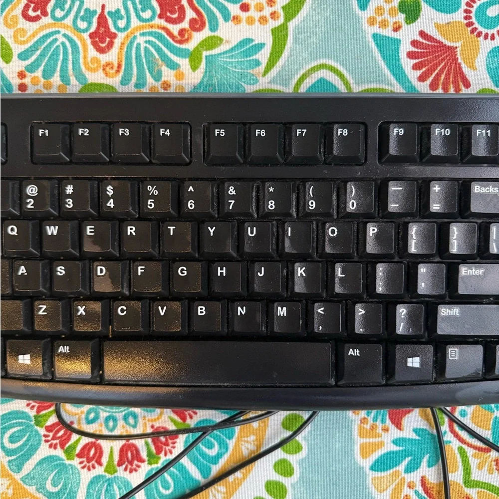 Logitech Black K120 Wired Keyboard